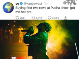 Drake wykupił kilkadziesiąt biletów na koncert Pusha T? Kanye West z ciekawym tweetem.