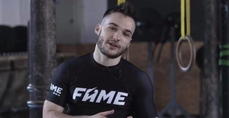 „Trenuje 6 razy w tygodniu, odpoczywam tylko w sobotę” – Filipek o przygotowaniach do walki na FAME MMA!