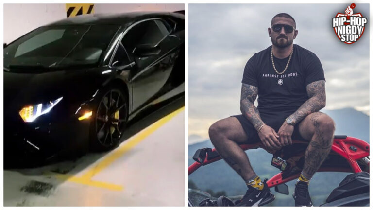 Kizo oskarżony o… zbyt głośną jazdę Lamborghini!