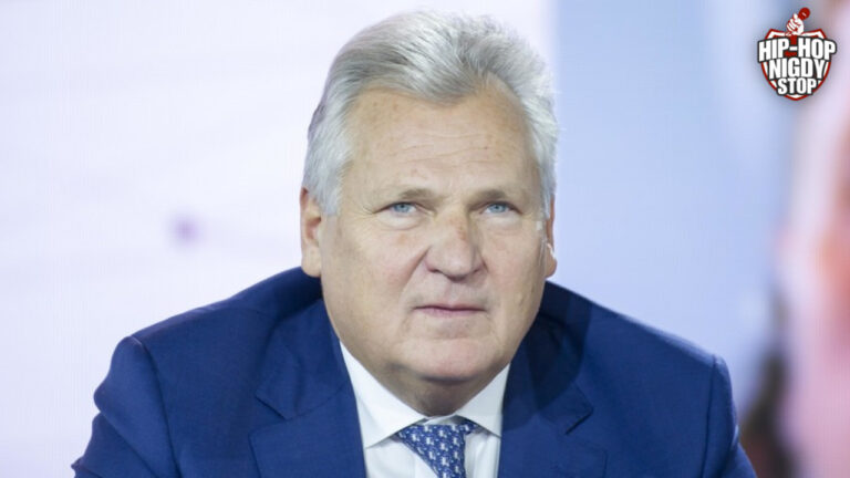 Aleksander Kwaśniewski słucha… polskiego rapera