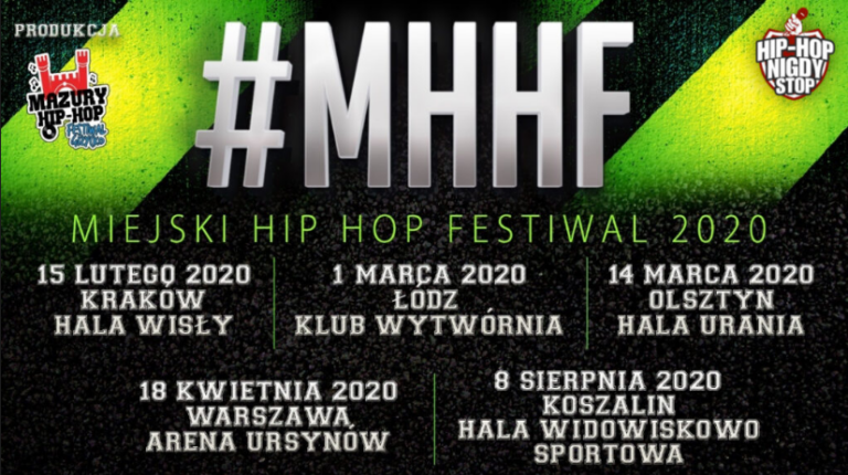 Miejski Hip-Hop Festiwal 2020 z promocją na Black Friday!