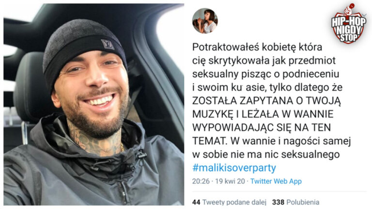 Burza w internecie po słowach Malika! Kobiety chcą usunięcia jego konta!